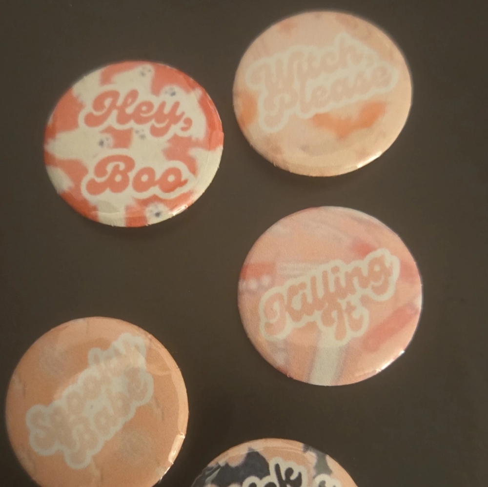 Set of 5 Pins
